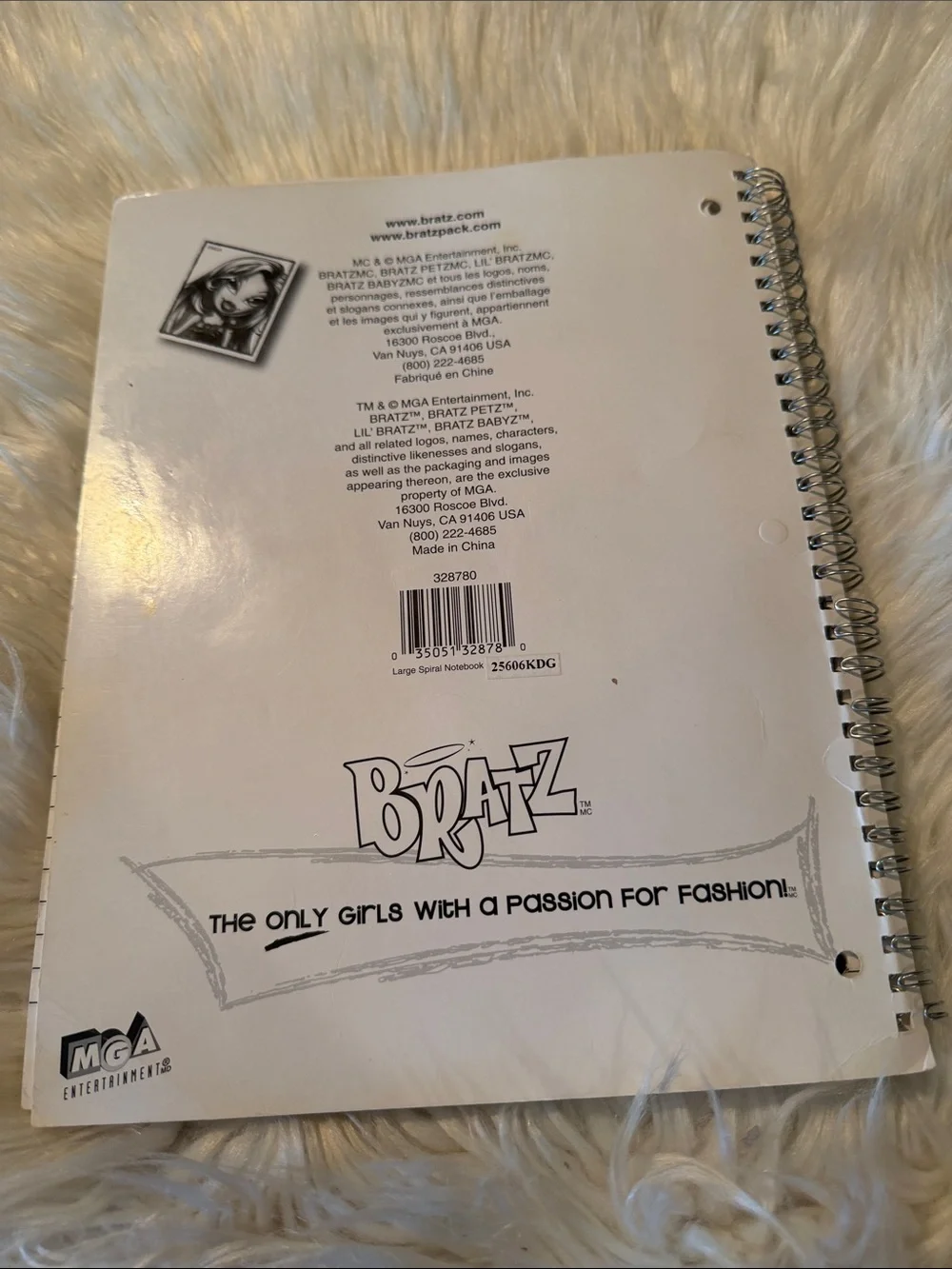 Bratz Spiral Notebook